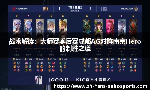 战术解读：大师赛季后赛成都AG对阵南京Hero的制胜之道